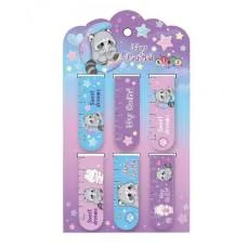 Закладки магнітні Kidis Raccoon, 6 шт. на планшетці