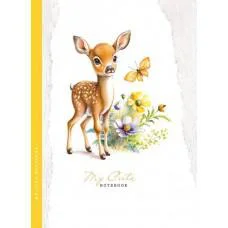 Блокнот, 55 г, 143x200 мм, 48 аркушів, інтегральна палітурка, матова ламінація, дизайн 23098