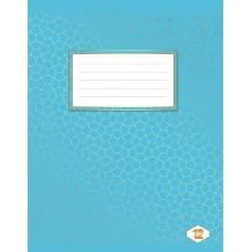 Зошити учнівські 12 аркушів лінія Фоновий Шкільний, 25 шт. в упаковці