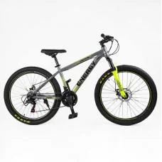 Велосипед Спортивний Corso 26" дюймів «ENERGY» рама сталева 15’’, обладнання Shimano 21 швидкість, зібран на 75% /1/