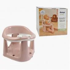Сидіння для ванни дитяче на присосках, елементи-фіджети, Dunya Baby, рожеве, 11121