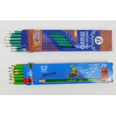 Олівець графітовий гнучкий J. Otten, металічний тримач, 12 шт. в упаковці