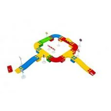 Набор детский Цветная дорога №2, Бамсик, 114/23, 33 детали, 26x17 см