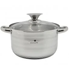 Каструля з кришкою Line індукційне дно 4,7 л 22×12,5 см MH-2982