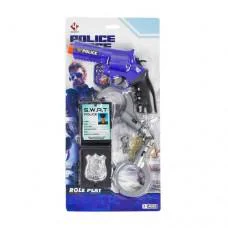 Поліцейський набір пістолет наручники аксесуари P030B Поліцейський набір пістолет наручники аксесуари P030B