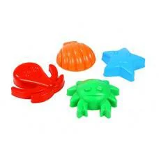 Формочки для піску, 11x11x4 см