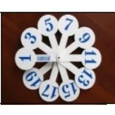 Віяло Цифри, 2 шт. в упаковці