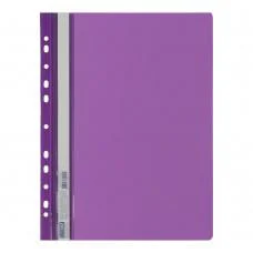 Папка-швидкозшивач із перфорацією, А4, фіолетовий, 6 шт.