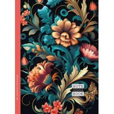 Блокнот, 55 г, 143x200 мм, 64 аркуші, інтегральна палітурка, матова ламінація, дизайн 23100