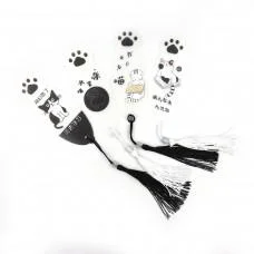 Закладка-магнит Cats с кисточкой, 2 шт. в упаковке