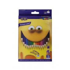 Олівці кольорові Smart, 18 кольорів