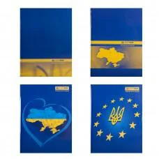 Книга обліку, А4, 192 арк., клітинка, офсет, тверда ламінована обкладинка