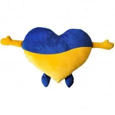 Детская мягкая игрушка "Сердце" МС 180402-02