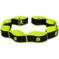 Еспандер стрічка EasyFit EF-1682-GN з петлями для тренувань, зелений