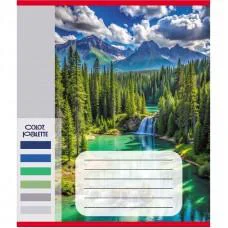 Тетради ученические "Кольори гір" 060-610093K-3 в клетку, 60 листов