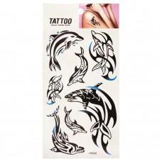 Тимчасове татуювання "Дельфіни Tattoo" 1020-HM356