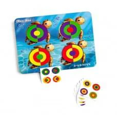 Дерев'яний пазл-сортер "Черепашки - кольори" Ubumblebees (ПСД138) PSD138 із завданнями