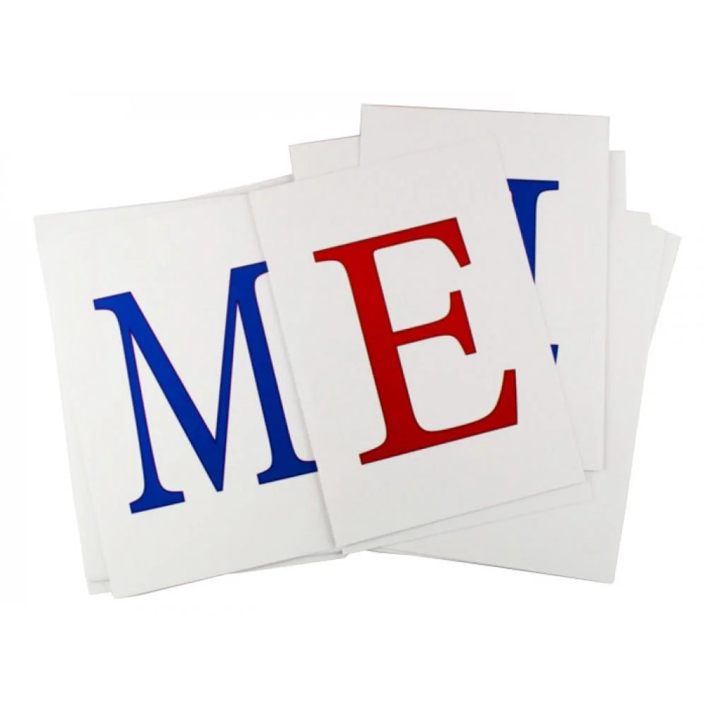 Развивающие карточки "Буквы" А5 (200х150 мм) 67148 на укр. языке