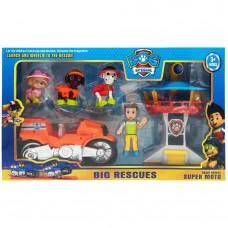 Набір героїв «Щенячий патруль» PB9905(Orange) фігурки з аксесуарами