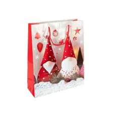 Пакет подарунковий "Новий Рік" 2575-1 розмір 32х44х11 см