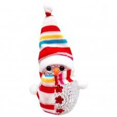 Нічник новорічний "Сніговичок" СХ-4-08 LED 15 см, різнокольоровий