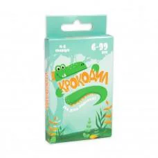 Настільна розважальна гра «Крокодил» 30786 українською мовою 35 карток