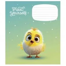 Тетради ученические "Cute little animals" 012-3333K-5 в клетку, 12 листов