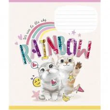 Тетрадь ученическая "I love you" 012-3295L-1 в линию, 12 листов