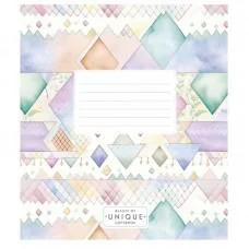 Тетрадь ученическая "Unique" 024-3372L-2 в линию, 24 листов