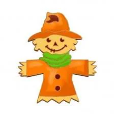 Заготовка брошки для розфарбовування "Міське опудало" FDZB-107