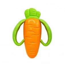 Прорезыватель-погремушка "Морковь" MGZ-0418 текстурная