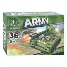 Дитячий конструктор "Військова техніка" KB 2016B 36 деталей