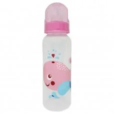 Бутылочка для кормления "Кит" MGZ-0206(Pink) 250 мл