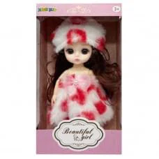 Дитяча іграшкова лялька 1361-10 шарнірна, розмір 15 см