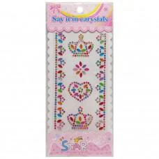 Наклейка камені "Зіроньки" XY-005 для авто, ноутбуків, телефонів Вид 5