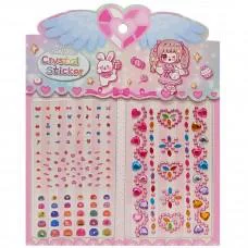 Наклейка камни XY-008-2(Pink) для авто, ноутбуков, телефонов