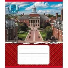 Зошит учнівський "Університети" 048-590258K-2 в клітинку, 48 аркушів