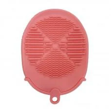 Силиконовая мочалка-перчатка для купания MGZ-0929(Pink)