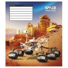 Тетрадь ученическая "Space singularity" 012-3384L-4 в линию, 12 листов