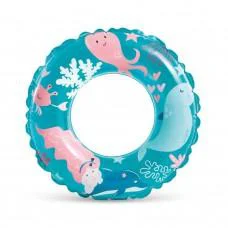 Дитячий надувний круг "Рибки" 59242(Blue) синій 61 см Дитячий надувний круг "Рибки" 59242(Blue) синій 61 см