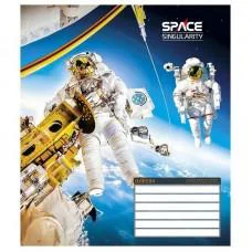 Тетрадь ученическая "Space singularity" 012-3384L-5 в линию, 12 листов