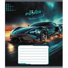 Тетради ученические "Супер сила" 012-510041C-3 в косв линию, 12 листов