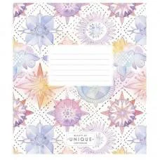 Тетрадь ученическая "Unique" 024-3372L-5 в линию, 24 листов