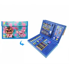 Детский набор для рисования MK 3226 в чемодане Сова