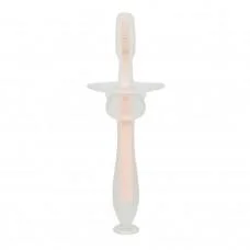 Силіконова зубна щітка Mumlove MGZ-0707(Pink) з обмежувачем