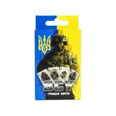 Карти гральні ЗСУ 30787 жовто-блакитна, українською мовою