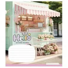 Тетрадь ученическая "Cute things" 024-3359L-5 в линию, 24 листов