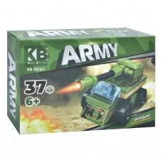Дитячий конструктор "Військова техніка" KB 2016H 37 деталей