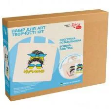 Набір для творчості екосумка-розмальовка "Ukraine" N0003602, 38х42 см