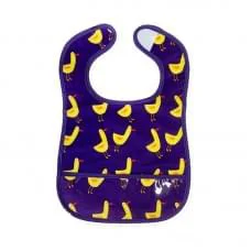 Дитячий слинявчик клейончатий MGZ-0601(Violet) на липучці